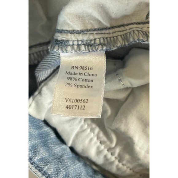 Coldwater Creek Jeans Classic Fit Trouser Light Wash Wide Leg Womens Size 12 - Picture 9 of 11